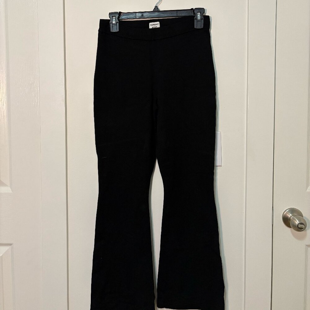 Aritzia Sunday Best Flare Pant - Black